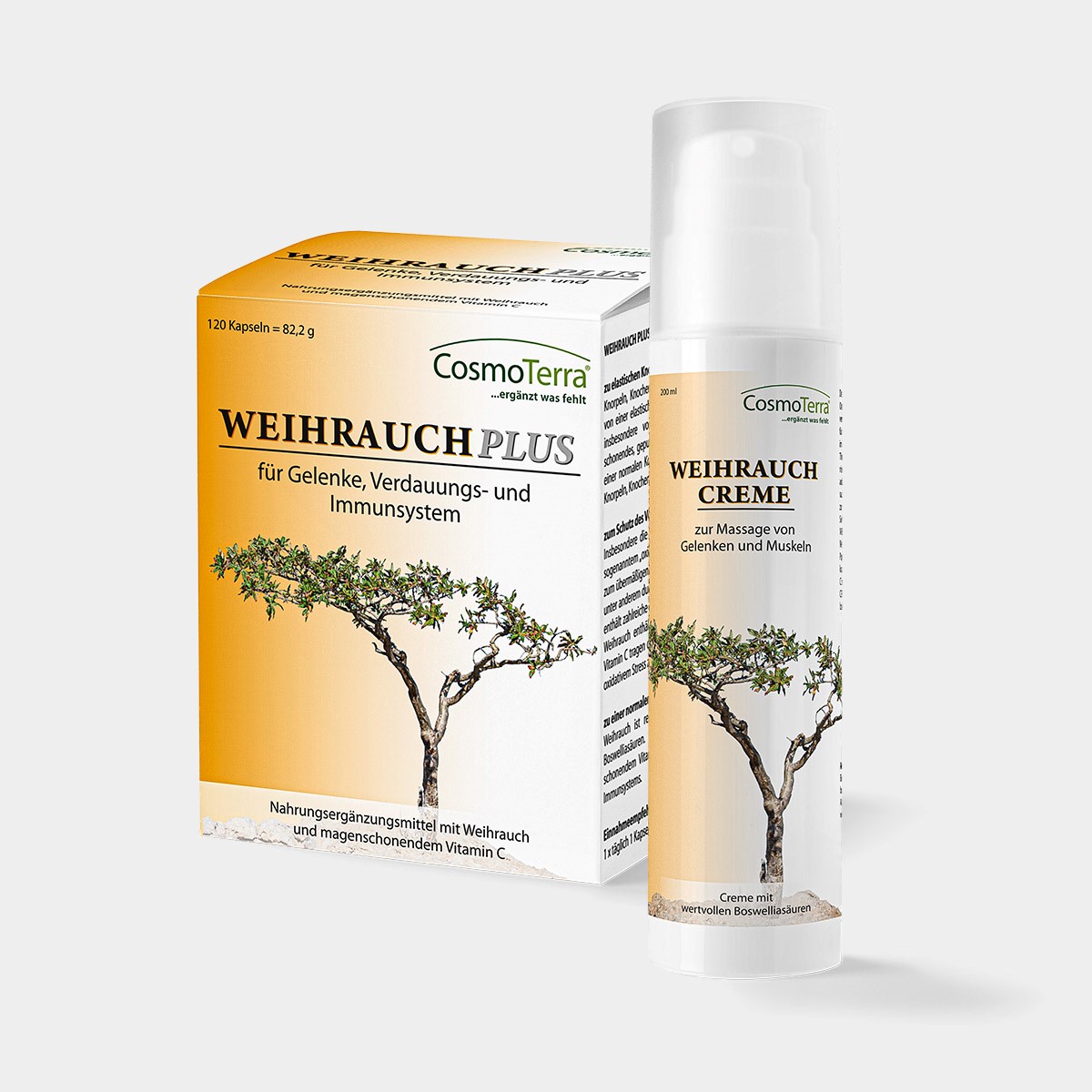 WEIHRAUCH PLUS Kapseln + WEIHRAUCH CREME Kombipackung